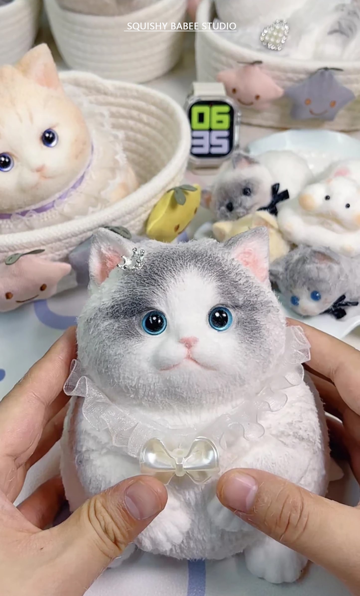 A003: Customized cute kitten